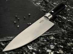 Grand Damascus Black 212 mm Kochmesser | Böker Küche